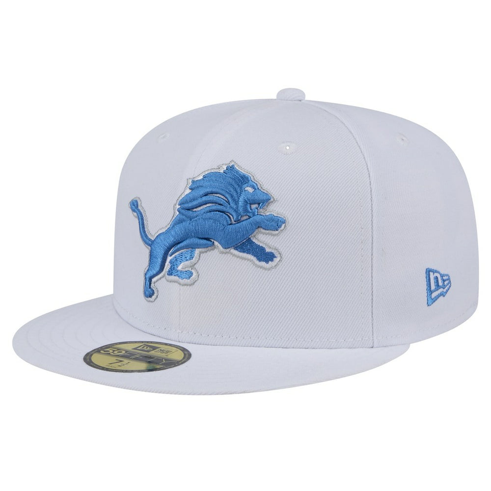 Detroit Lions New Era Omaha 59FIFTY Fitted Hat - White outlet