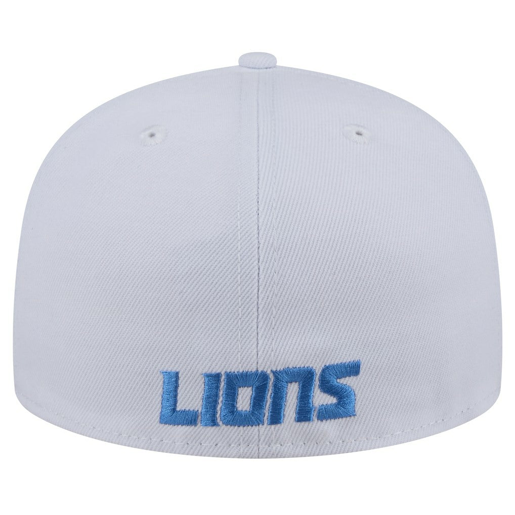 Detroit Lions New Era Omaha 59FIFTY Fitted Hat - White outlet