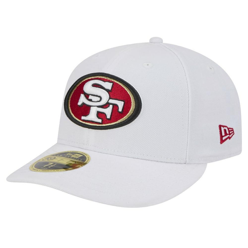 San Francisco 49ers New Era Omaha Low Profile 59FIFTY Fitted Hat - White discount