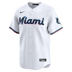 Miami Marlins #1 Dad Home Limited Jersey - White | Nike