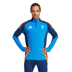 Juventus 2024/25 AEROREADY Raglan Quarter-Zip Training Top - Blue | Adidas shop