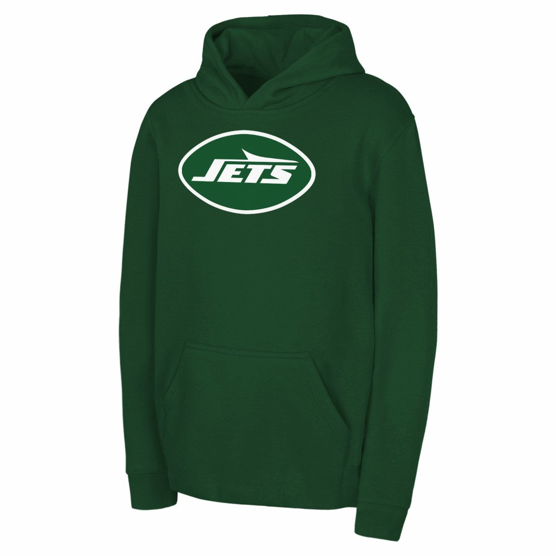 New York Jets Youth Team Logo Pullover Hoodie - Green discount
