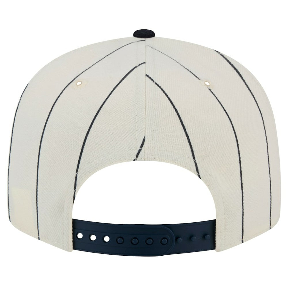Detroit Tigers Jersey Pinstripe 9FIFTY Snapback Hat - White | New Era