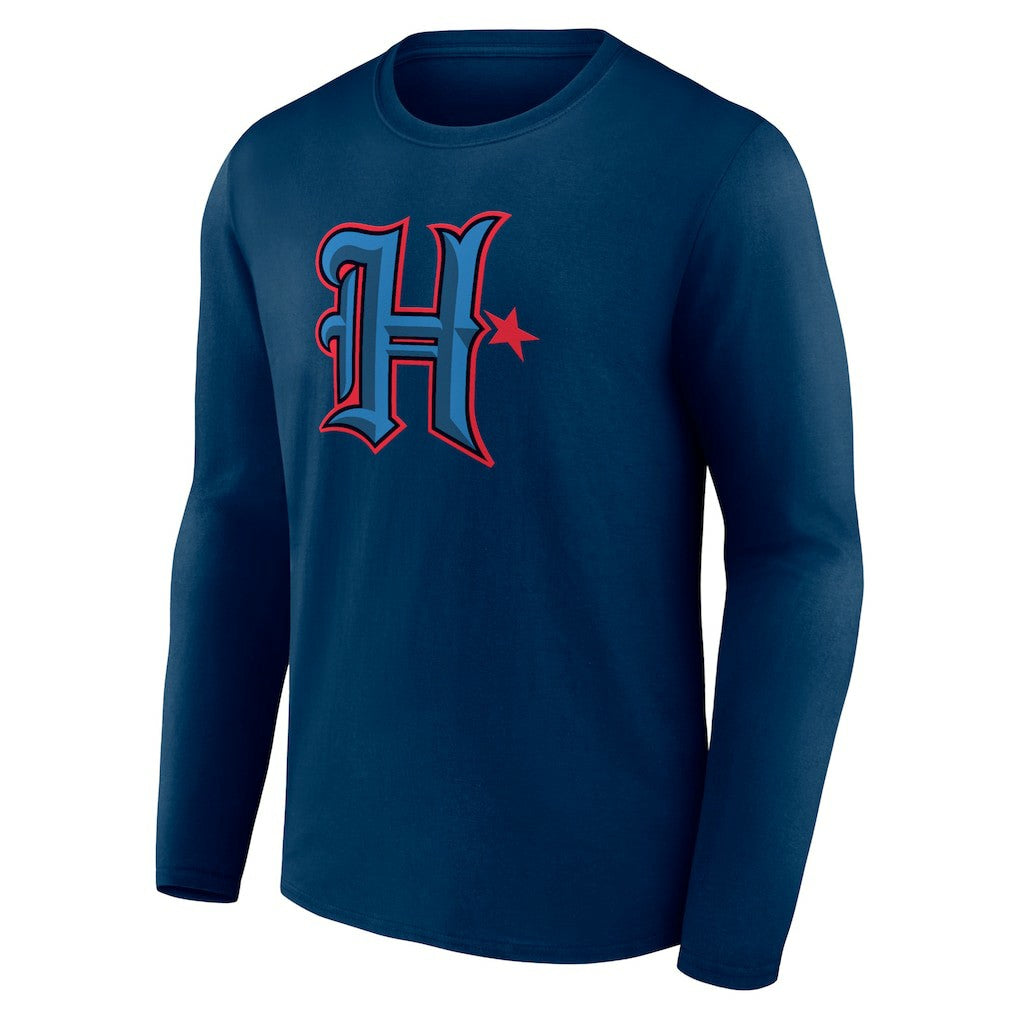 Houston Texans Secondary Logo Long Sleeve T-Shirt - Navy outlet