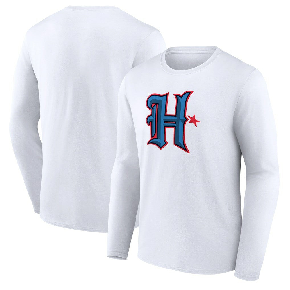 Houston Texans Secondary Logo Long Sleeve T-Shirt - White outlet