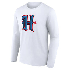 Houston Texans Secondary Logo Long Sleeve T-Shirt - White outlet