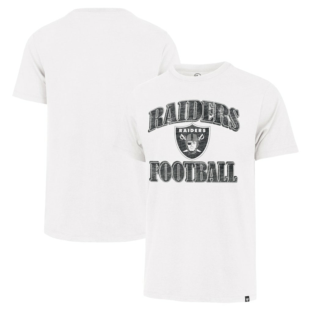 Las Vegas Raiders '47 Overrun Franklin T-Shirt - White on sale