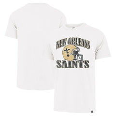 New Orleans Saints '47 Overrun Franklin Throwback T-Shirt - Cream discount