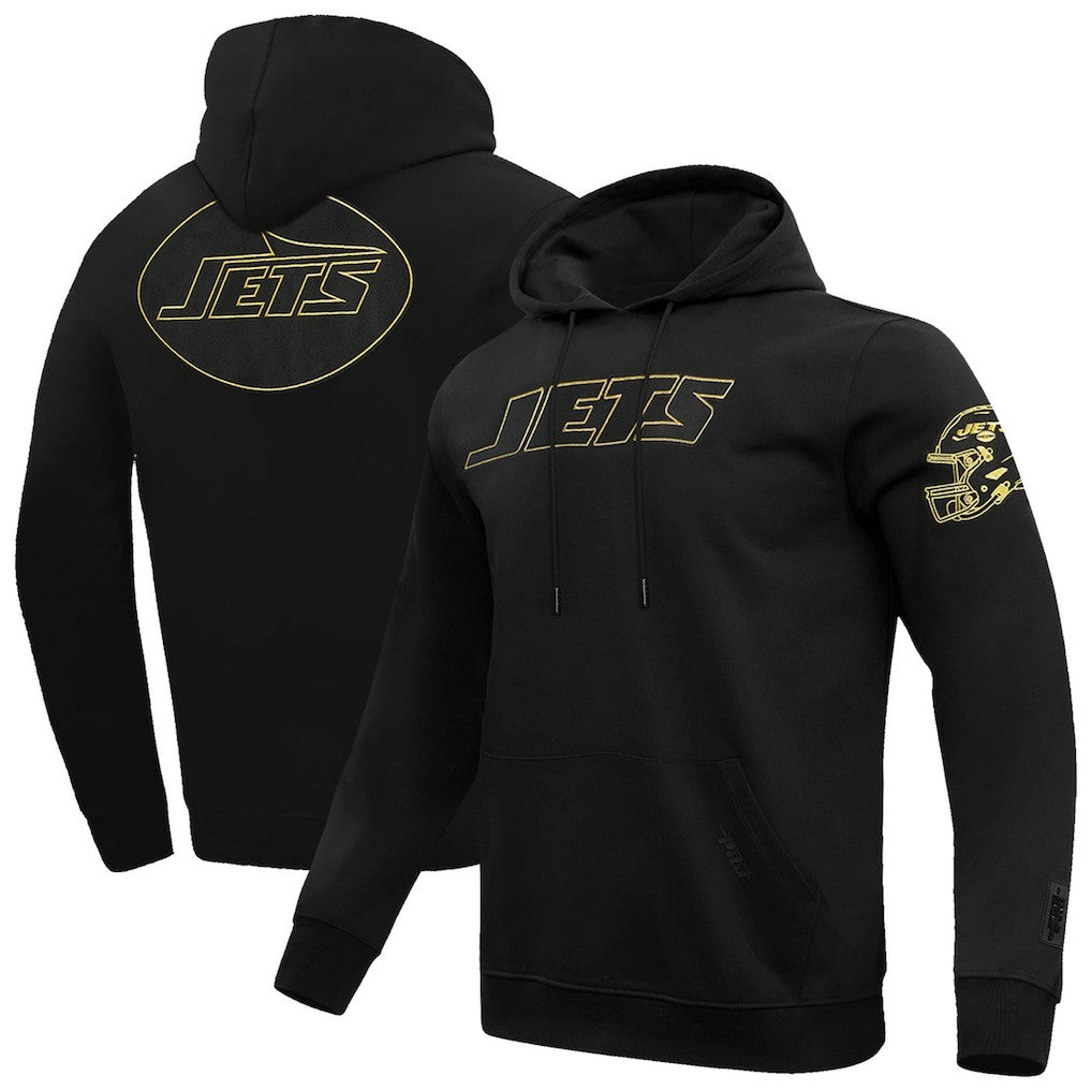 New York Jets Pro Standard Classic Chenille Pullover Hoodie - Black online