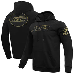 New York Jets Pro Standard Classic Chenille Pullover Hoodie - Black online