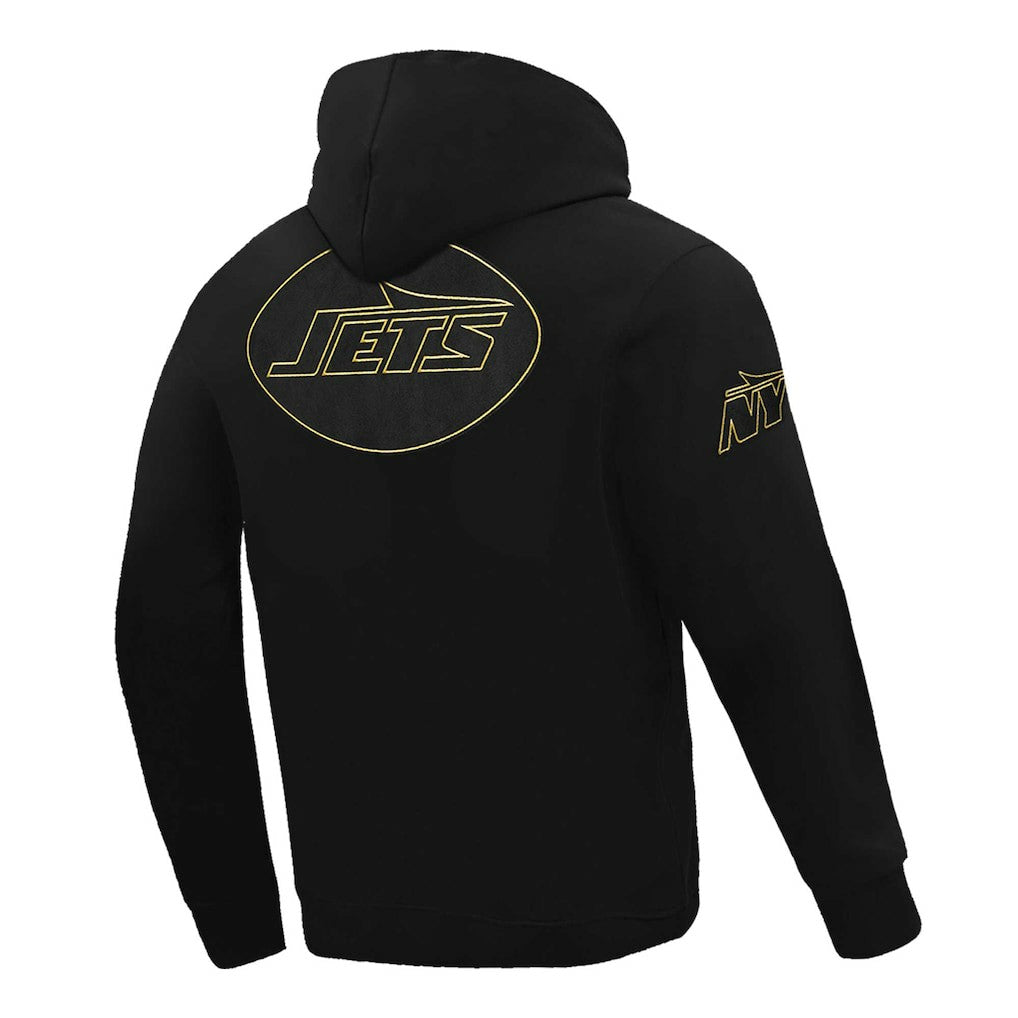 New York Jets Pro Standard Classic Chenille Pullover Hoodie - Black online