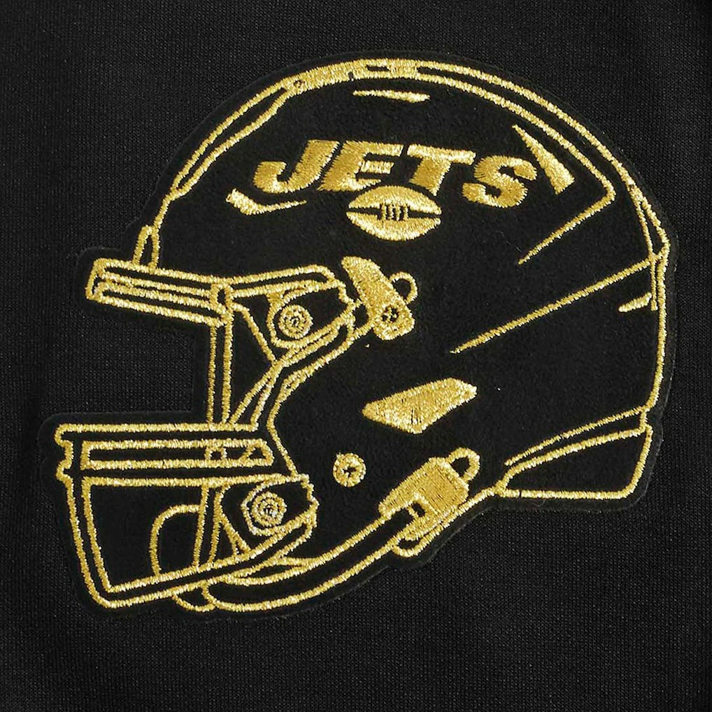 New York Jets Pro Standard Classic Chenille Pullover Hoodie - Black online