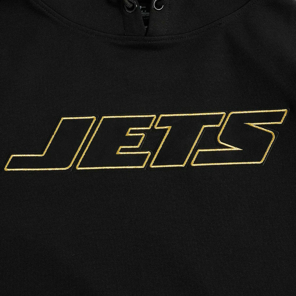 New York Jets Pro Standard Classic Chenille Pullover Hoodie - Black online