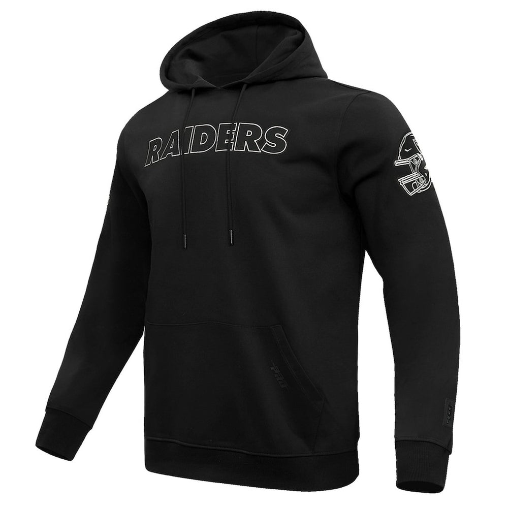 Las Vegas Raiders Pro Standard Classic Chenille Pullover Hoodie - Black cheap
