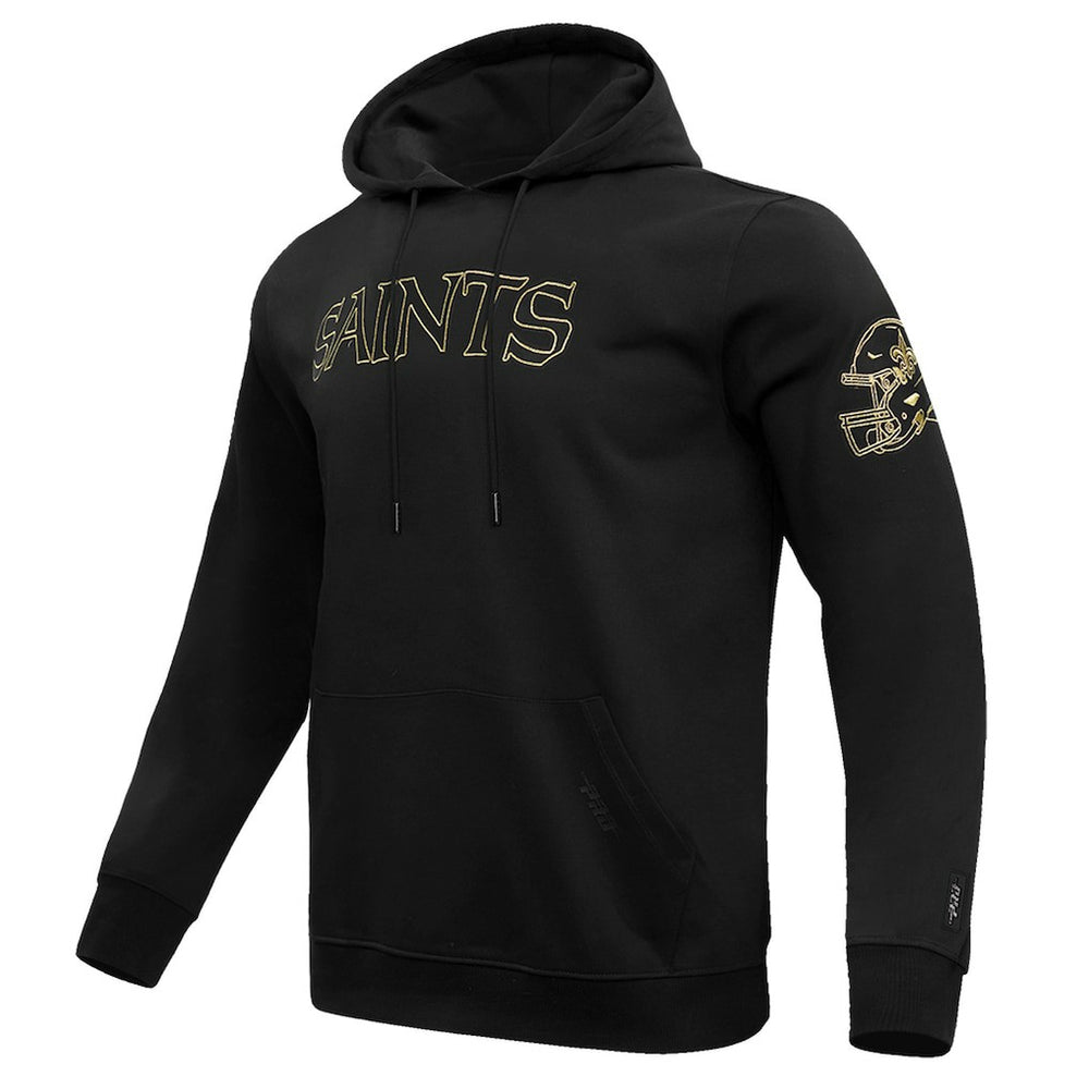 New Orleans Saints Pro Standard Classic Chenille Pullover Hoodie - Black online