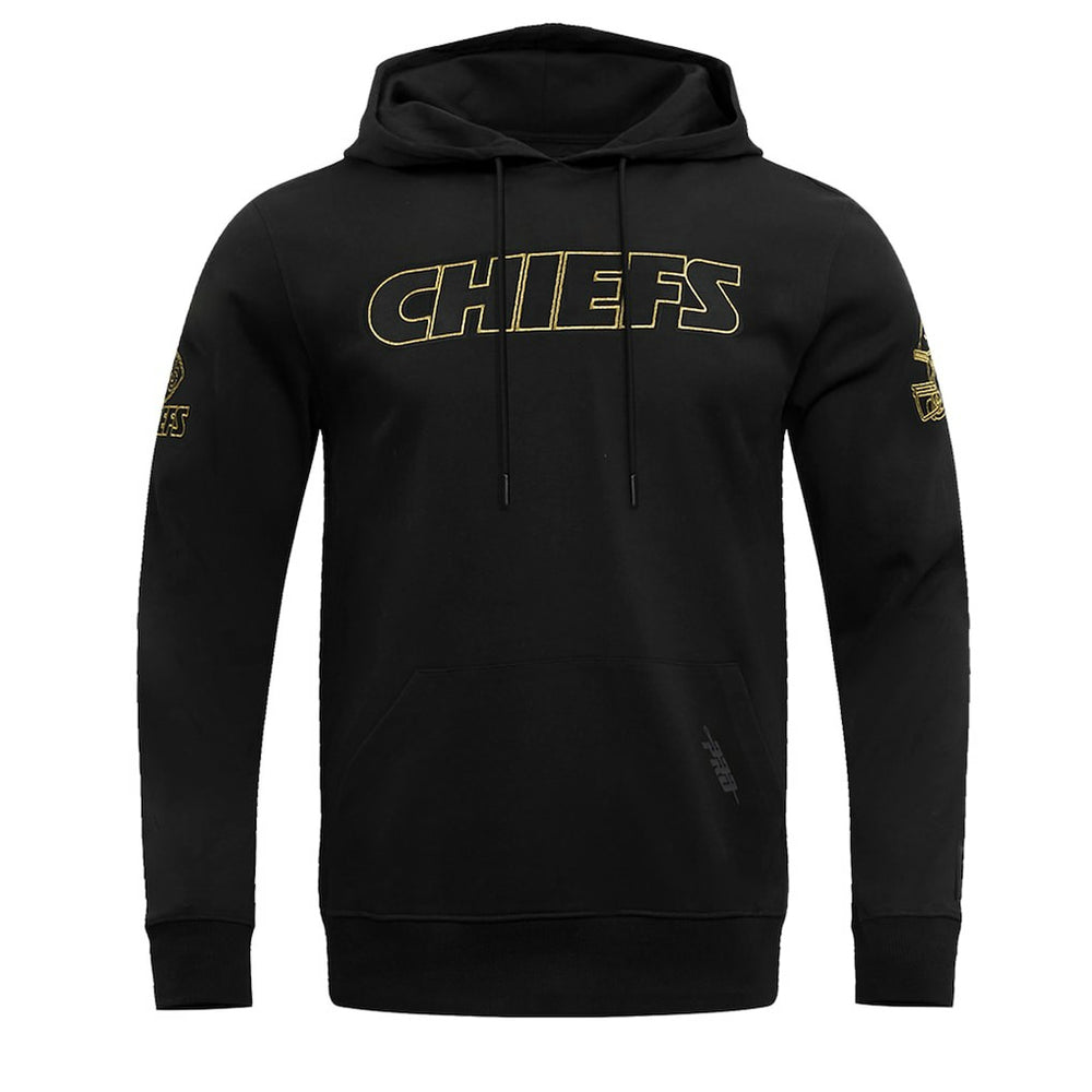 Kansas City Chiefs Pro Standard Classic Chenille Pullover Hoodie - Black sale