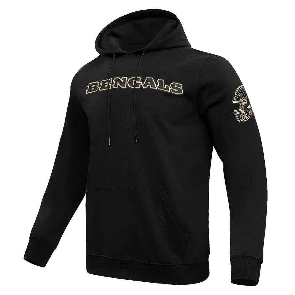 Cincinnati Bengals Pro Standard Classic Chenille Pullover Hoodie - Black on sale