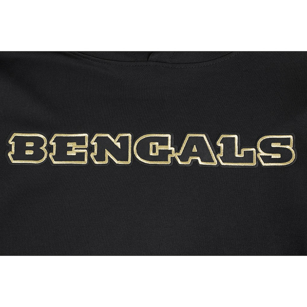 Cincinnati Bengals Pro Standard Classic Chenille Pullover Hoodie - Black on sale