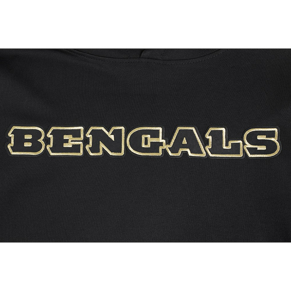 Cincinnati Bengals Pro Standard Classic Chenille Pullover Hoodie - Black on sale