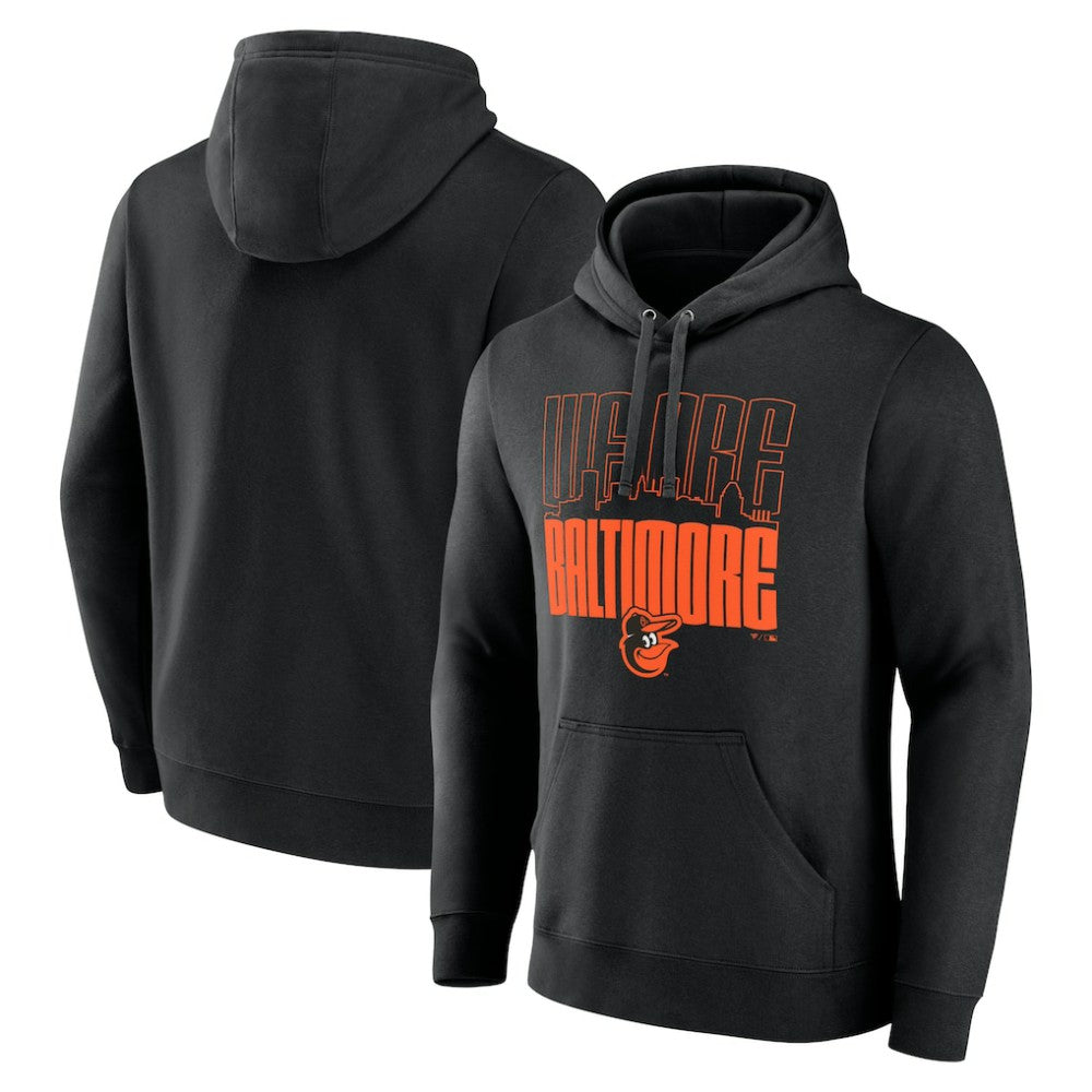 Baltimore Orioles We Are Baltimore Pullover Hoodie - Black