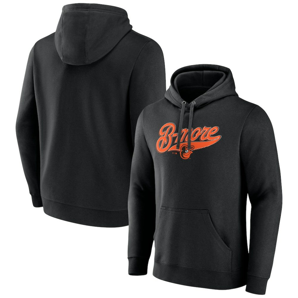 Baltimore Orioles B-More Pullover Hoodie - Black