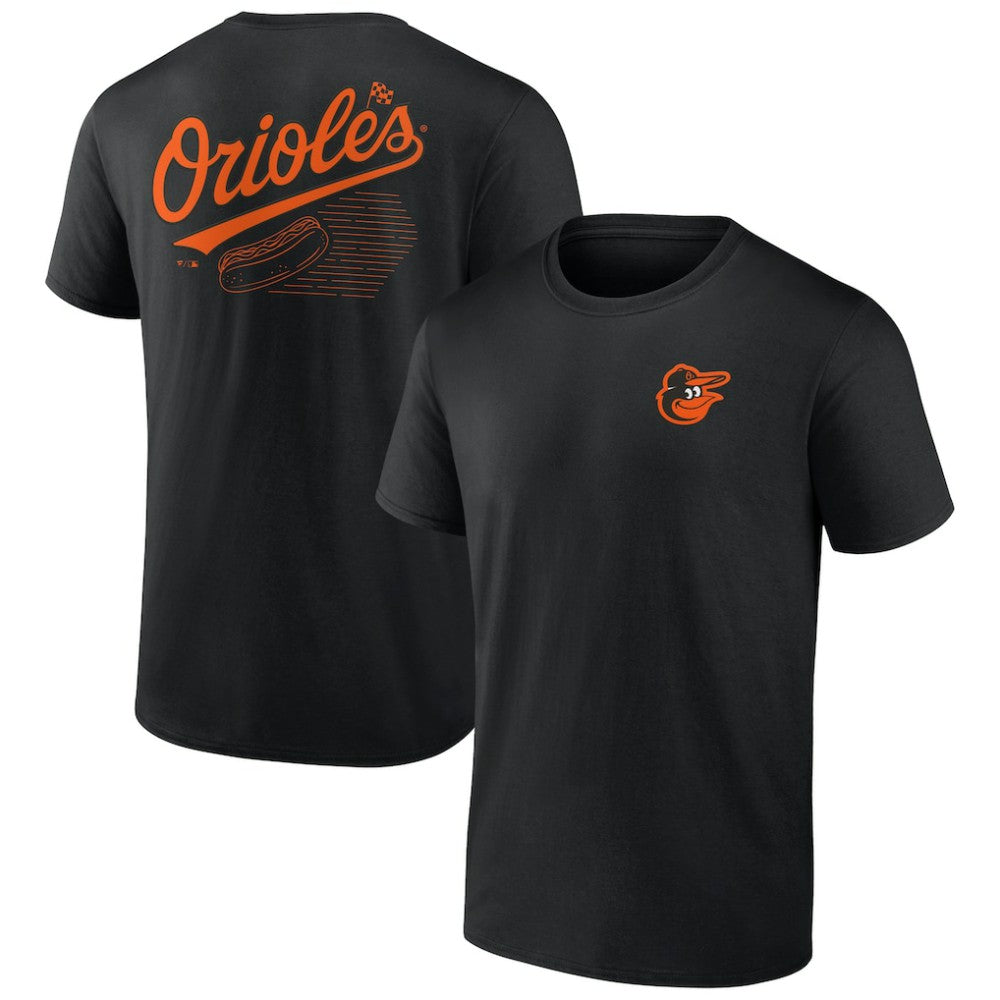 Baltimore Orioles Hot Dog Race T-Shirt - Black