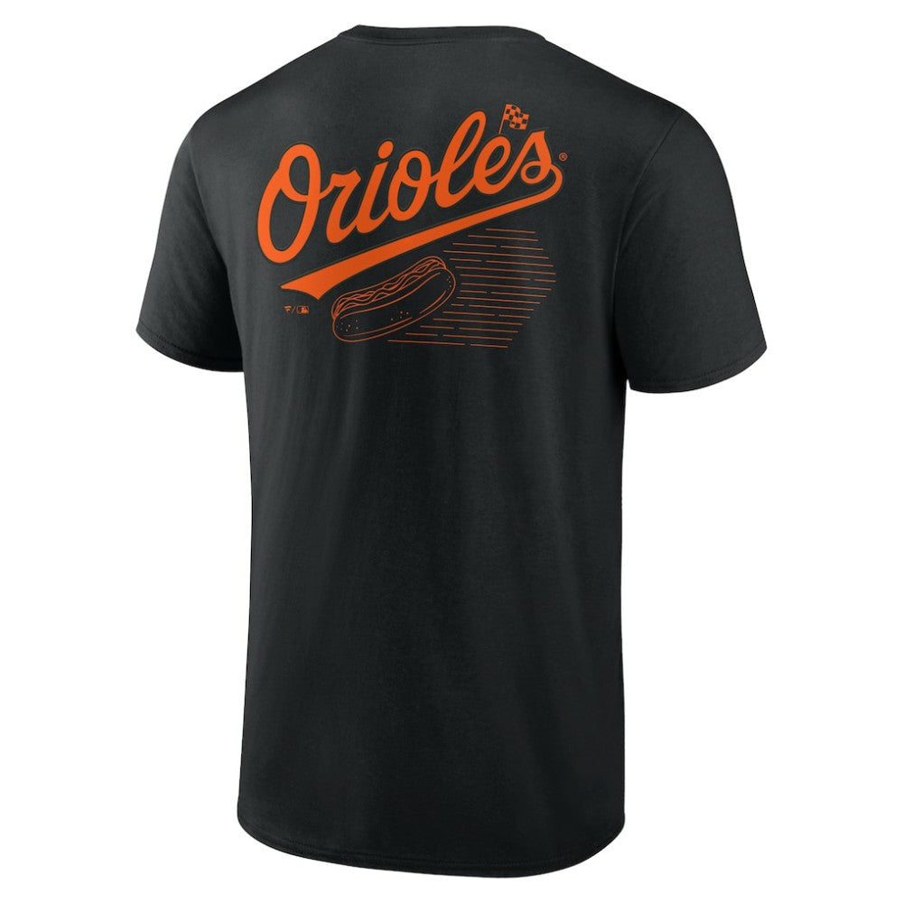Baltimore Orioles Hot Dog Race T-Shirt - Black