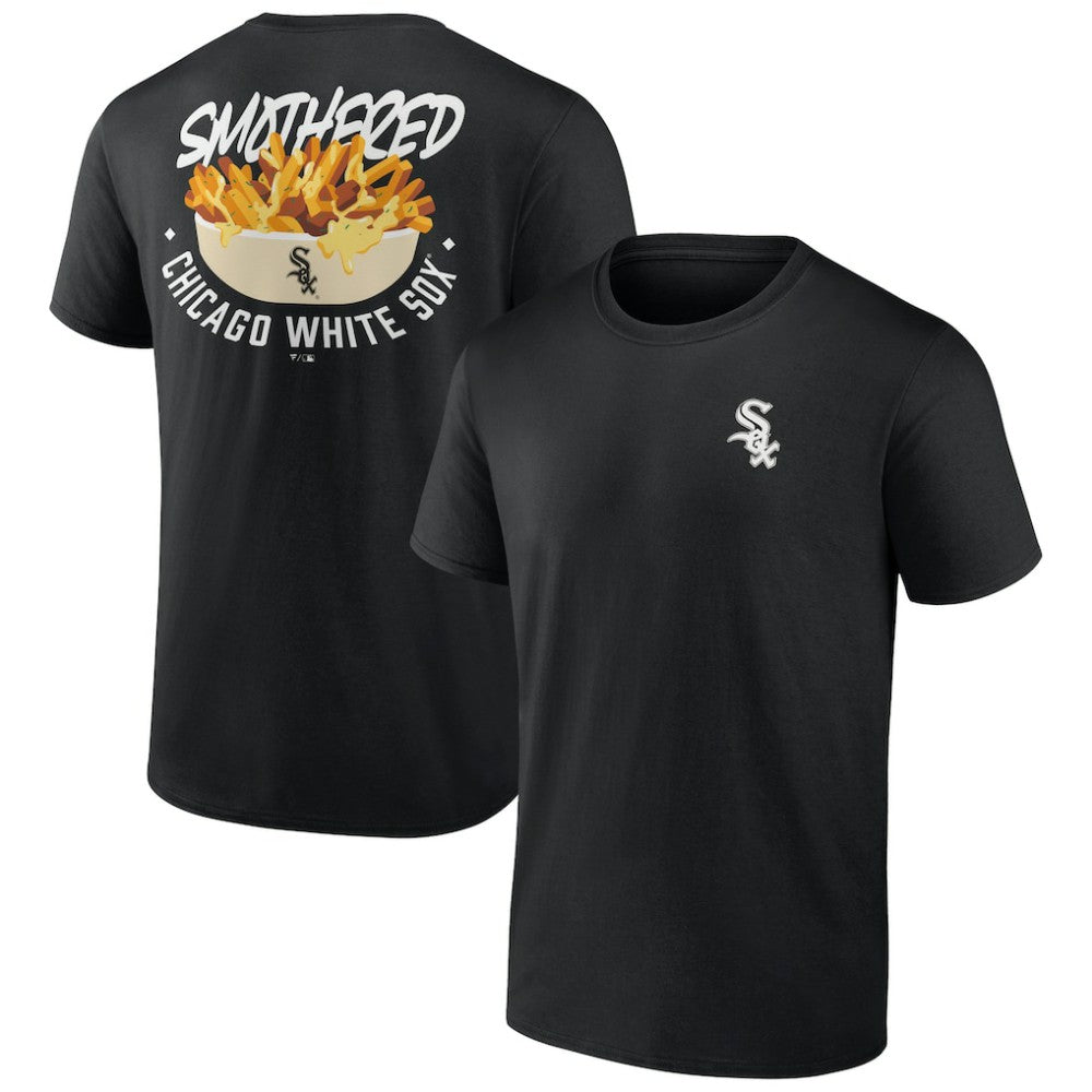 Chicago White Sox Smothered Fries T-Shirt - Black