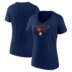 Houston Astros Women's Hustle Town V-Neck T-Shirt - Navy