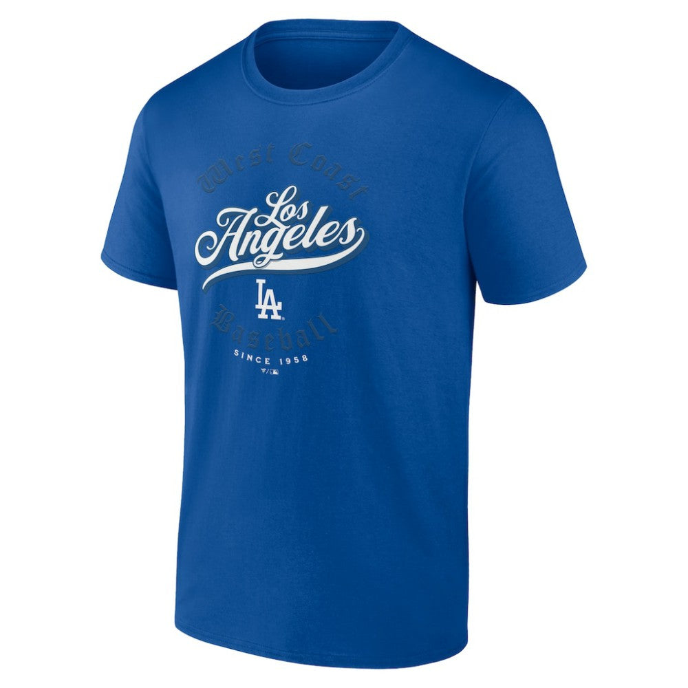 Los Angeles Dodgers West Coast Baseball T-Shirt - Royal