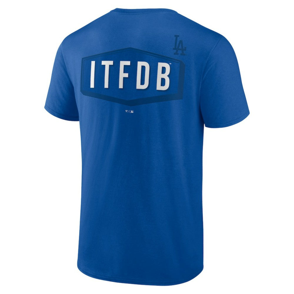 Los Angeles Dodgers ITFDB T-Shirt - Royal