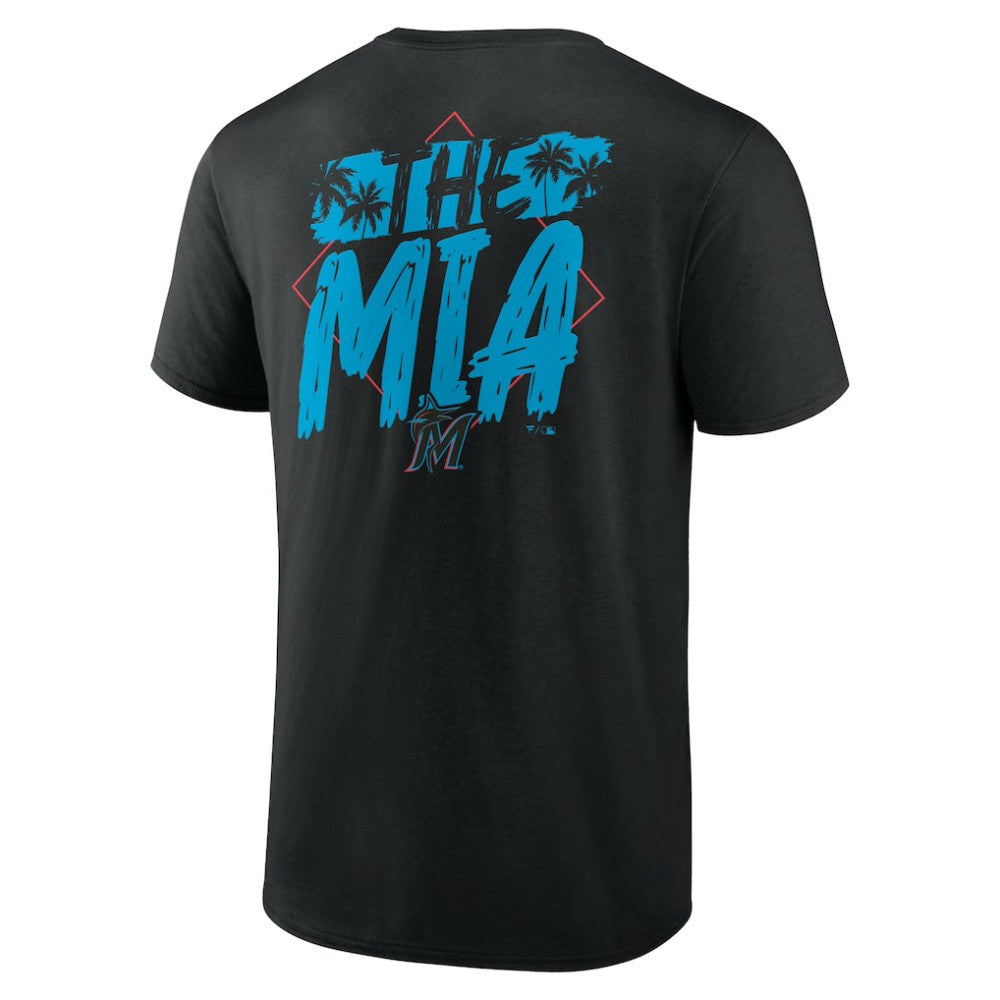 Miami Marlins The MIA T-Shirt - Black