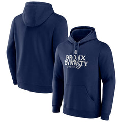 New York Yankees Bronx Dynasty Pullover Hoodie - Navy