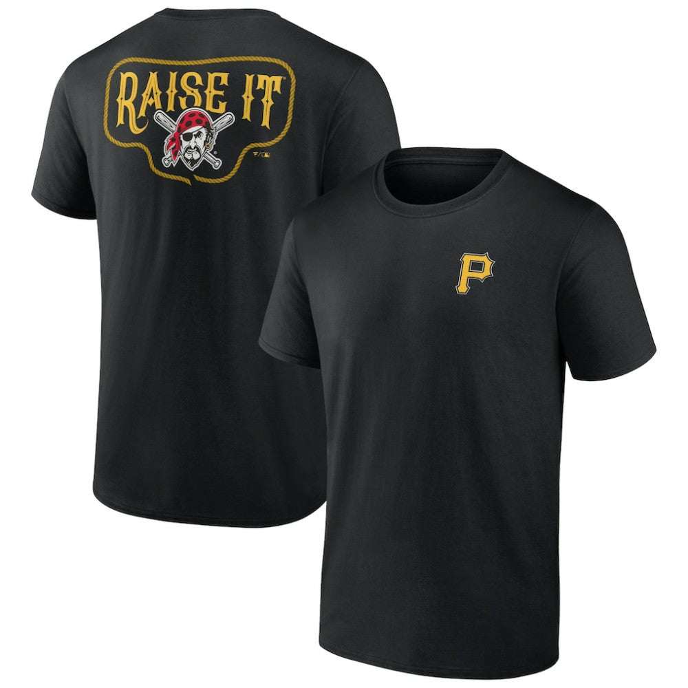 Pittsburgh Pirates Raise It T-Shirt - Black