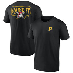 Pittsburgh Pirates Raise It T-Shirt - Black