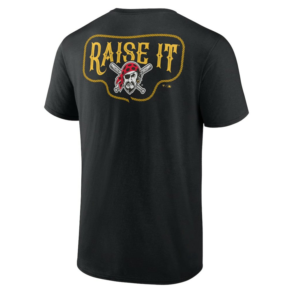Pittsburgh Pirates Raise It T-Shirt - Black