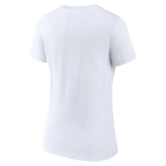 San Diego Padres Women's Palm Trees V-Neck T-Shirt - White