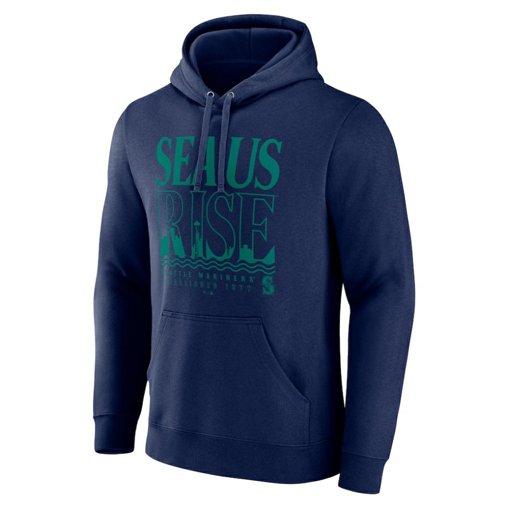 Seattle Mariners Sea Us Rise Pullover Hoodie - Navy