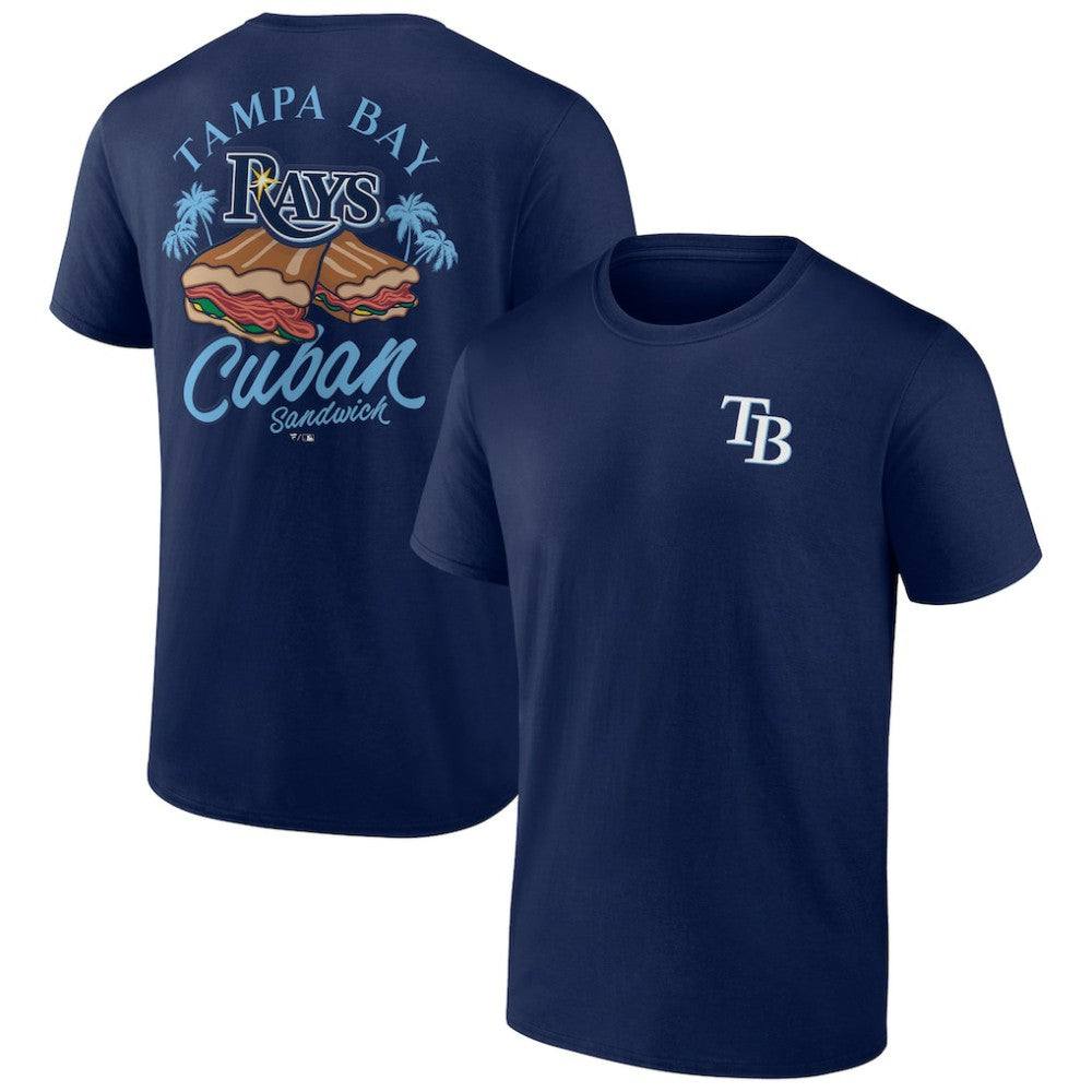 Tampa Bay Rays Cuban Sandwich T-Shirt - Navy