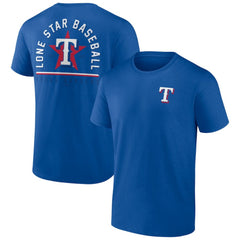 Texas Rangers Lone Star Baseball T-Shirt - Royal