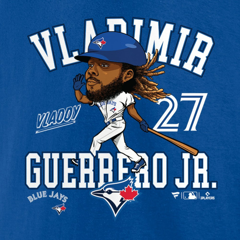 Vladimir Guerrero Jr. Toronto Blue Jays Caricature T-Shirt - Royal