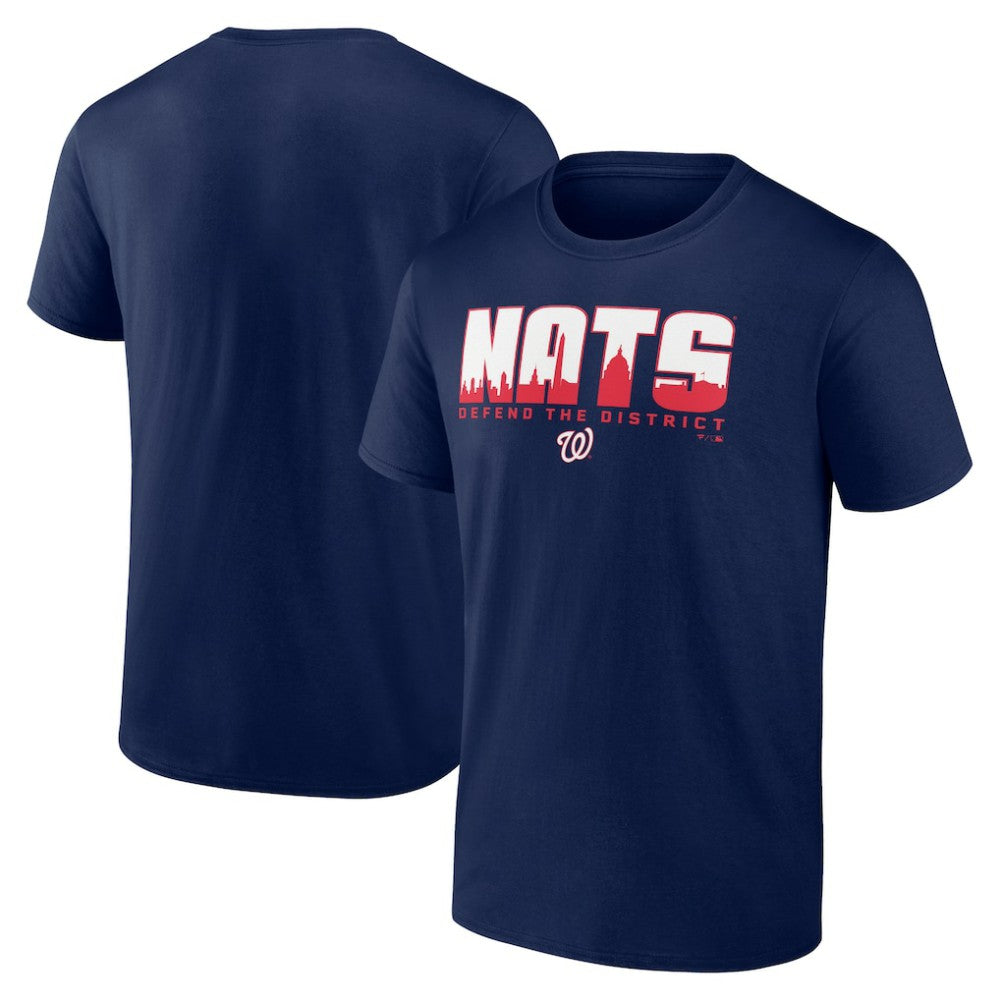 Washington Nationals Defend the District T-Shirt - Navy