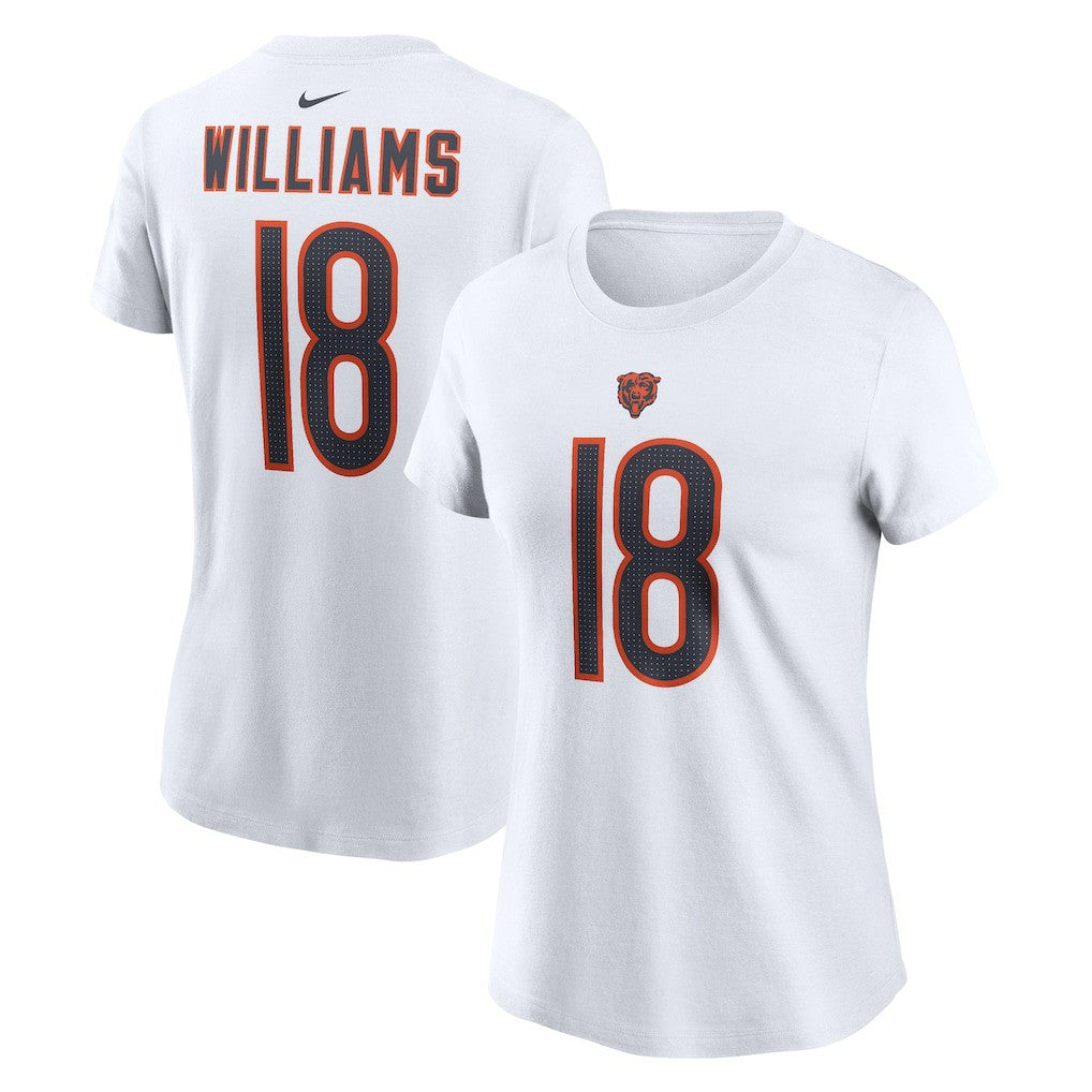 Caleb Williams Chicago Bears Women's Name & Number T-Shirt - White | Nike cheap