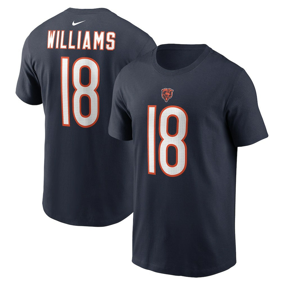 Caleb Williams Chicago Bears Youth Fuse Name & Number T-Shirt - Navy | Nike cheap