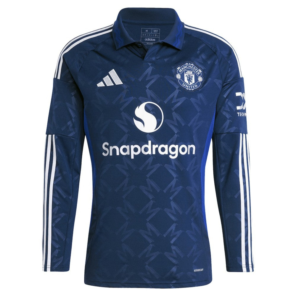 Manchester United 2024/25 Away Replica Long Sleeve Jersey - Navy | Adidas online