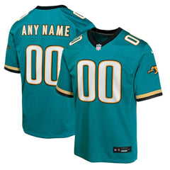Jacksonville Jaguars Youth Prowler Throwback Custom Game Jersey - Teal | Nike online