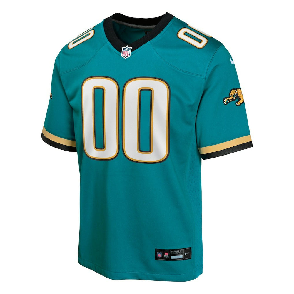 Jacksonville Jaguars Youth Prowler Throwback Custom Game Jersey - Teal | Nike online