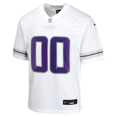Minnesota Vikings Youth Alternate Custom Game Jersey - White | Nike for sale