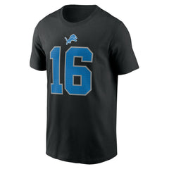 Jared Goff Detroit Lions Name & Number T-Shirt - Black | Nike online