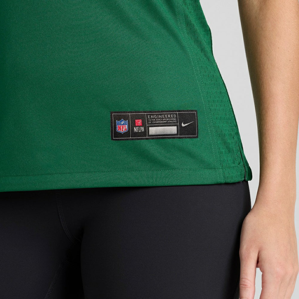 New York Jets Women's #1 Mom Game Jersey - Legacy Green | Nike on sale